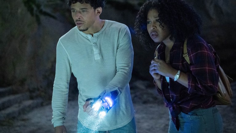 Anthony Ramos and Dominique Fishback star in PARAMOUNT PICTURES and SKYDANCE Present TRANSFORMERS: RISE OF THE BEASTS”