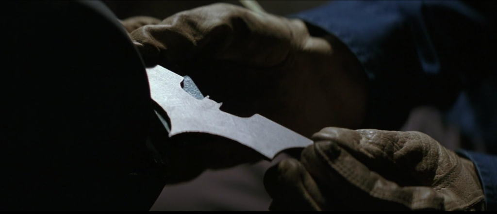 Bat Symbol in Batman Begins
