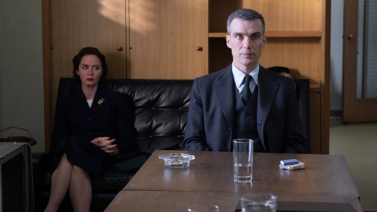 Cillian Murphy and Emily Blunt in Oppenheimer