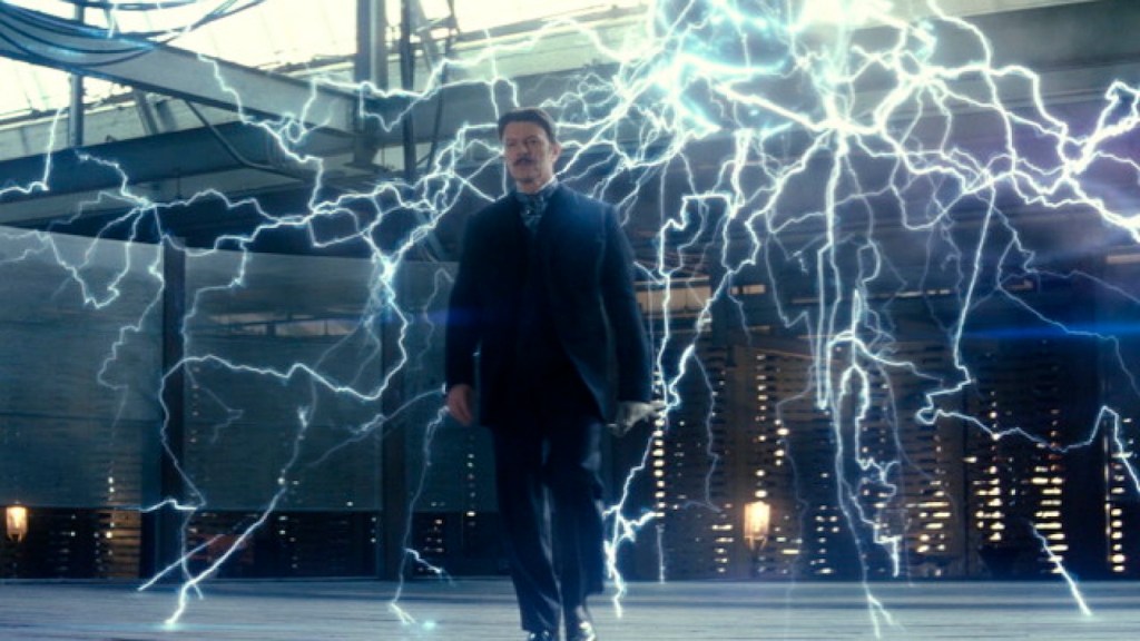 David Bowie as Tesla in The Prestige