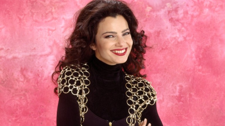 LOS ANGELES - JANUARY 1: The Nanny, a CBS television situation comedy. Premiere episode aired November 3, 1993. Pictured is Fran Drescher (as Fran Fine). Image dated January 1, 1993.
