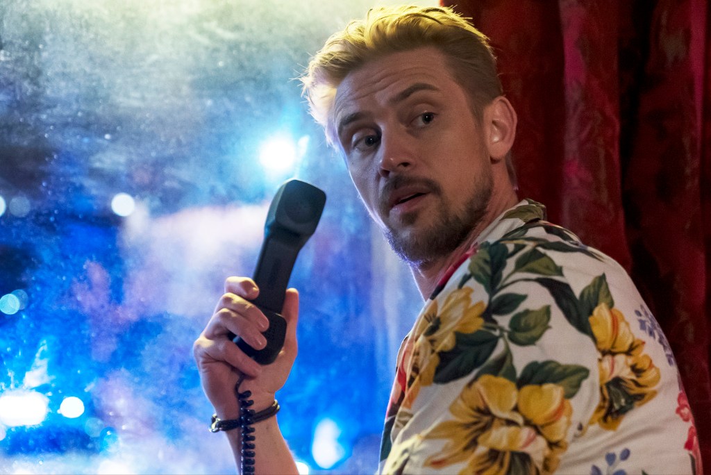 JUSTIFIED: CITY PRIMEVAL "The Oklahoma Wildman" Episode 2 (Airs Tuesday, July 18) Pictured:Boyd Holbrook as Clement Mansell. CR: Chuck Hodes/FX