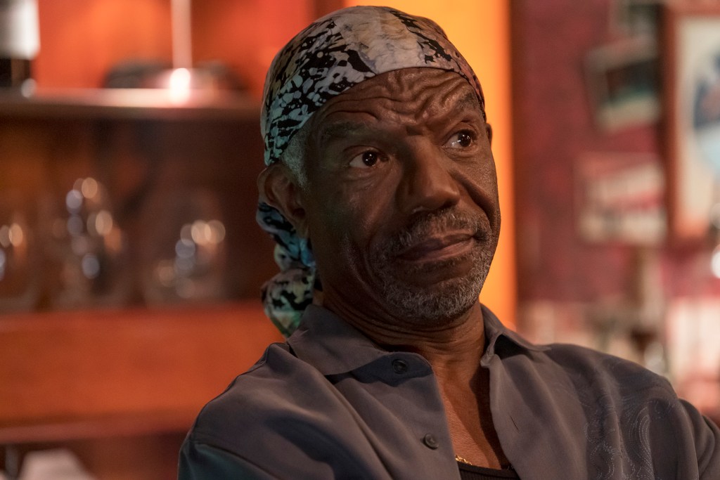 JUSTIFIED: CITY PRIMEVAL "The Oklahoma Wildman" Episode 2 (Airs Tuesday, July 18) Pictured: Vondie Curtis Hall as Marcus 'Sweety' Sweeton. CR: Chuck Hodes/FX
