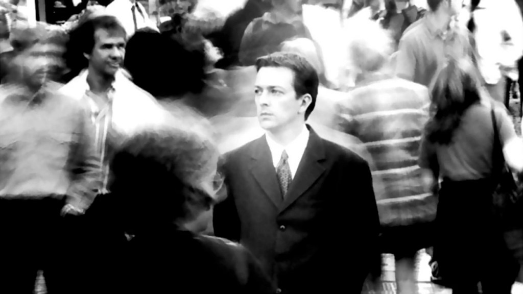 Main Character in Christopher Nolan's Following Poster