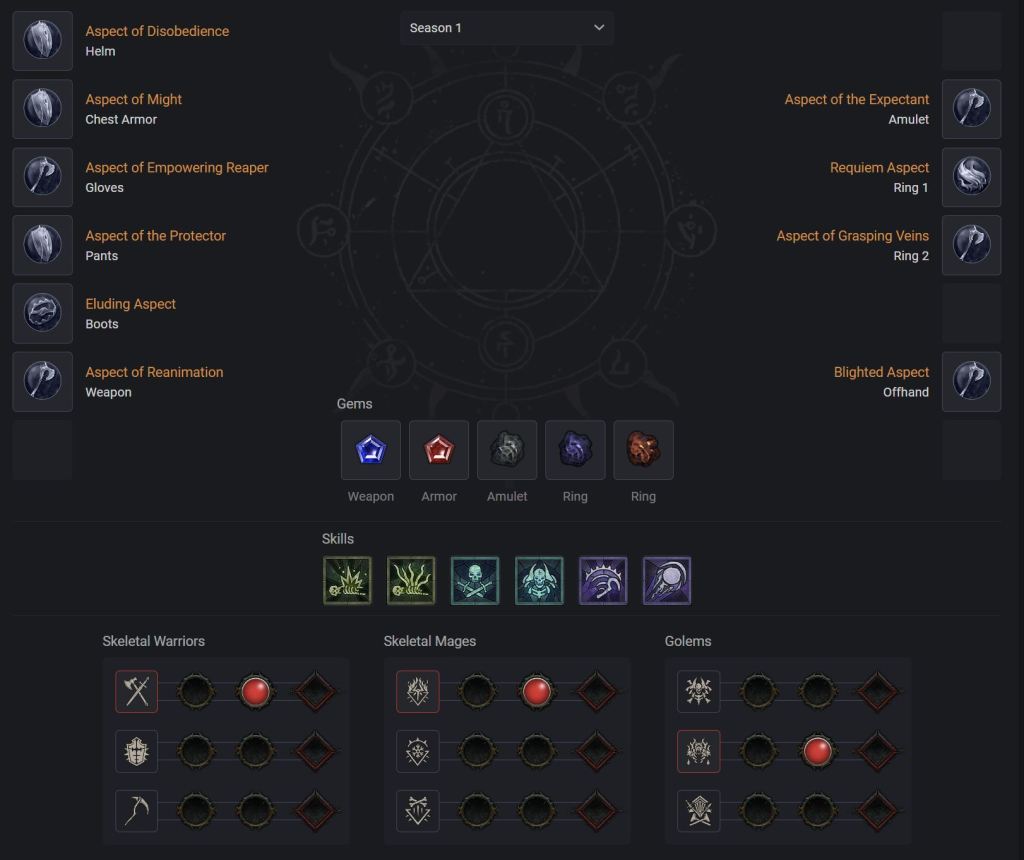 Diablo 4 Season 1 Leveling Build Necromancer