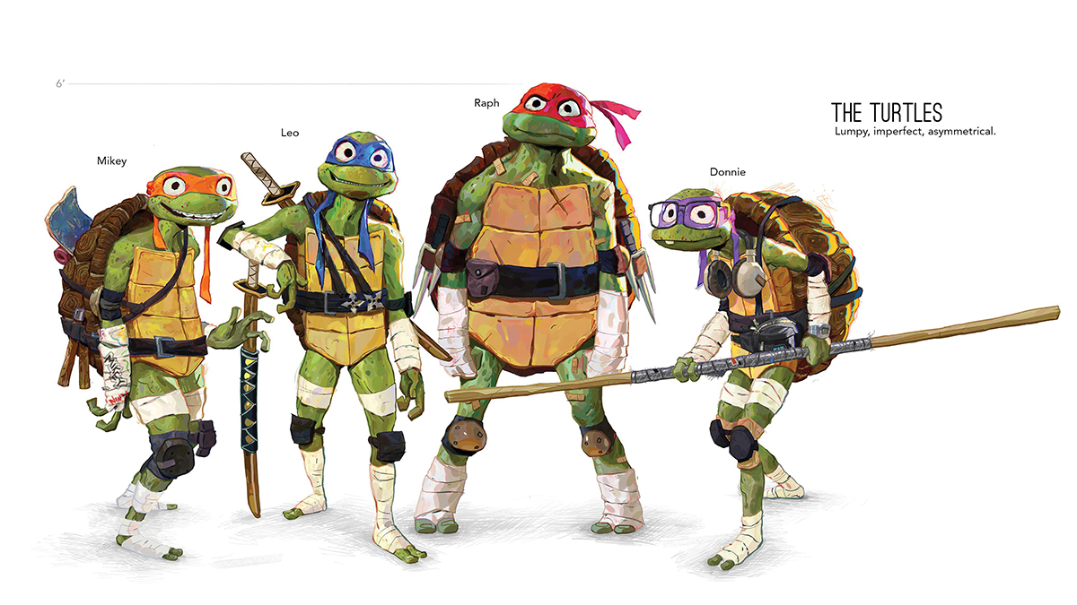 The Wild Influences Behind the Look of Teenage Mutant Ninja Turtles: Mutant  Mayhem