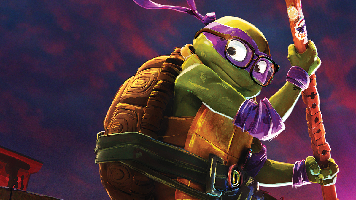 Donatello in TMNT: Mutant Mayhem