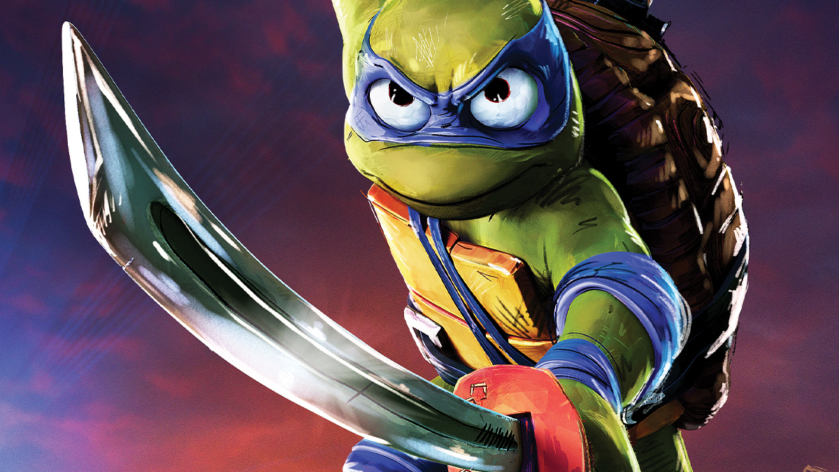 Leonardo in TMNT: Mutant Mayhem