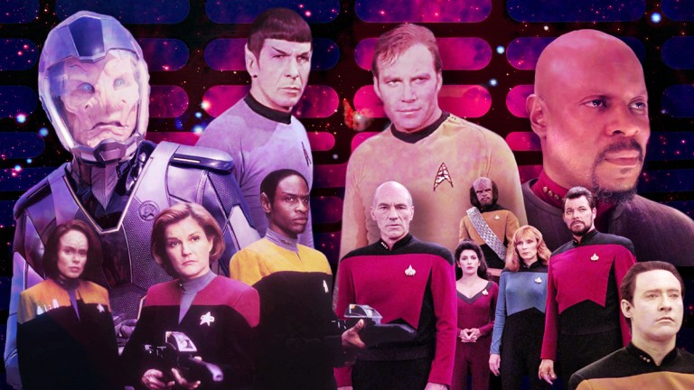 Star Trek Character Collage