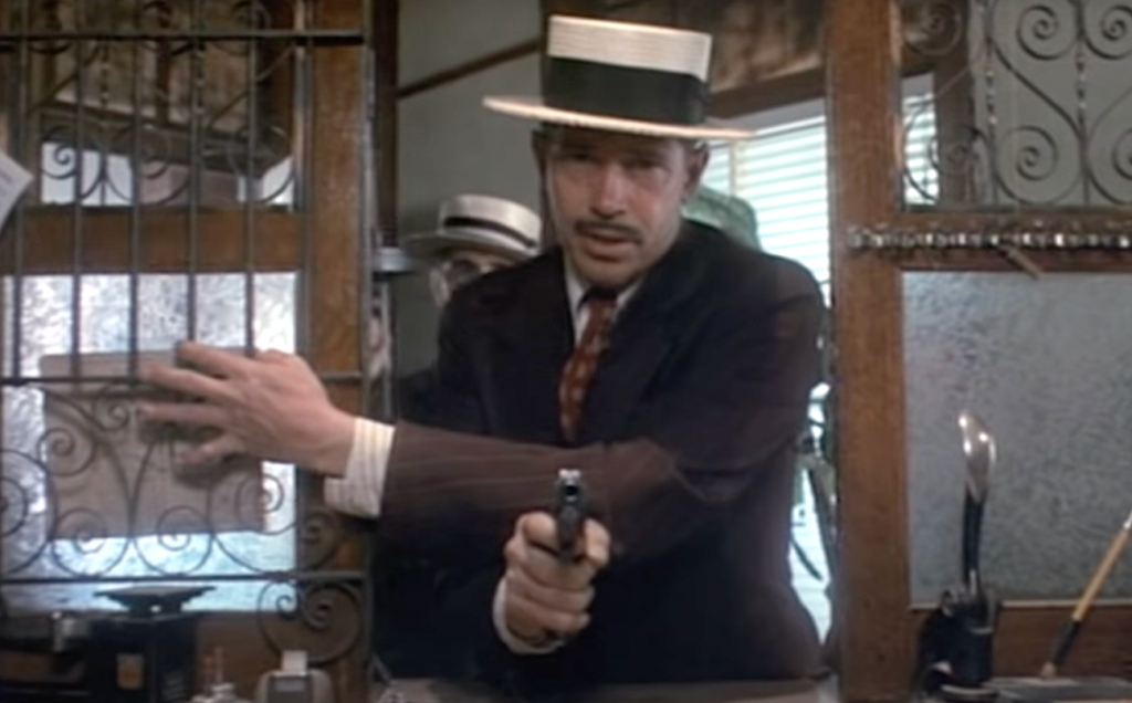Bank Robbery in John Milius' Dillinger (1973)
