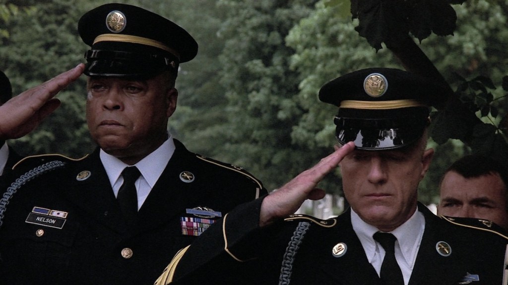 James Earl Jones in Gardens of Stone