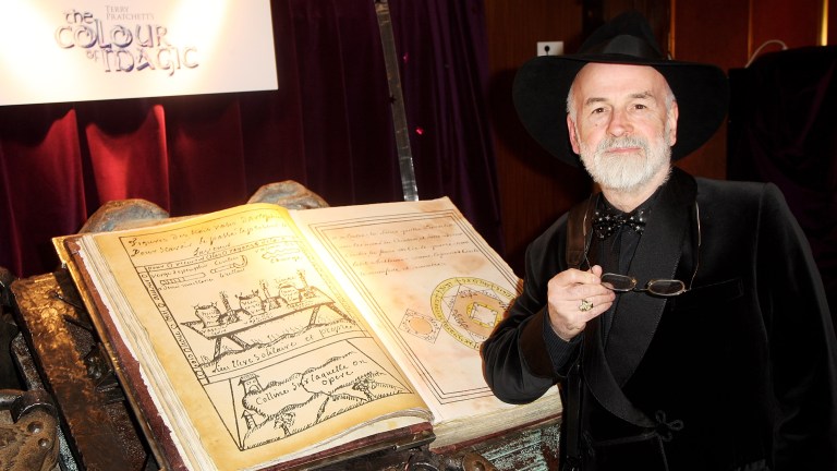 Terry Pratchett at The Colour of Magic premiere