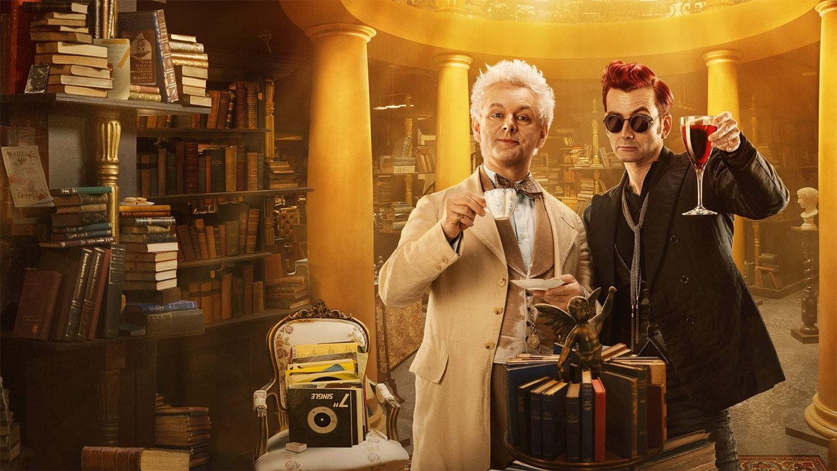 Good Omens Set Secrets: Behind the Scenes of a Fairy Tale Fantasy and TV's  Loveliest Couple