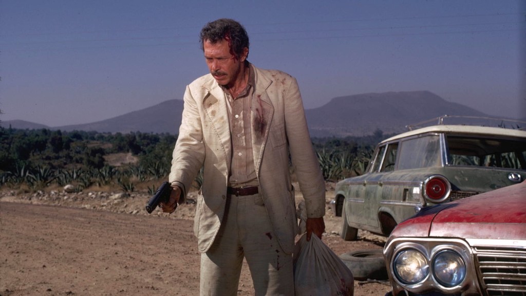 Gun in Bring Me the HEad of Alfredo Garcia
