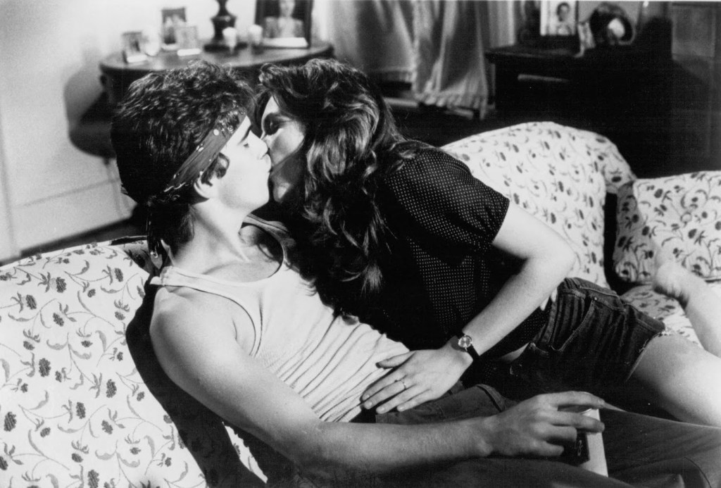 Matt Dillon and Diane Lane in Rumble Fish