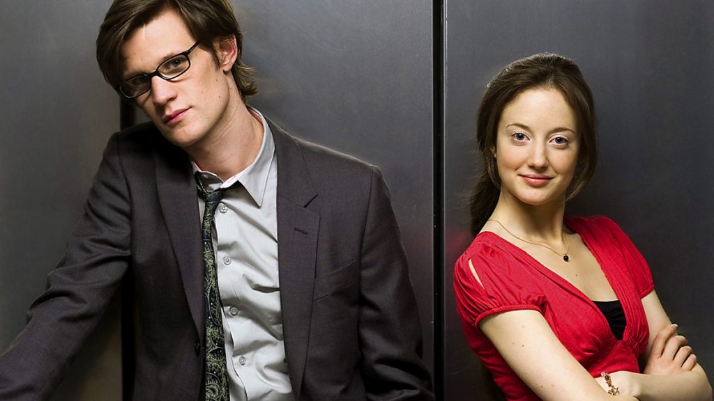 Matt Smith and Andrea Riseborough in Party Animals