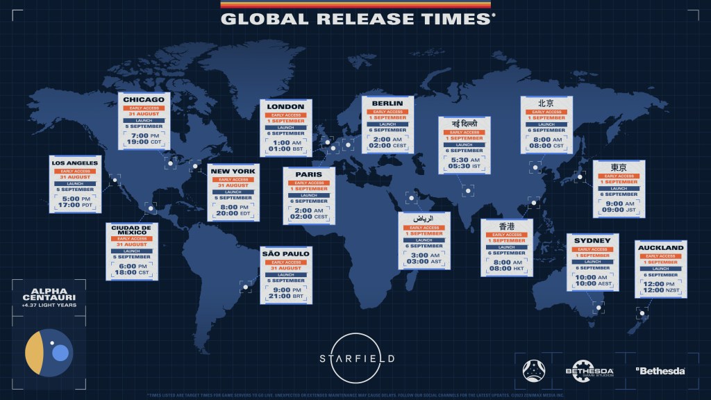 Starfield Early Access Release Time and How to Join Den of Geek