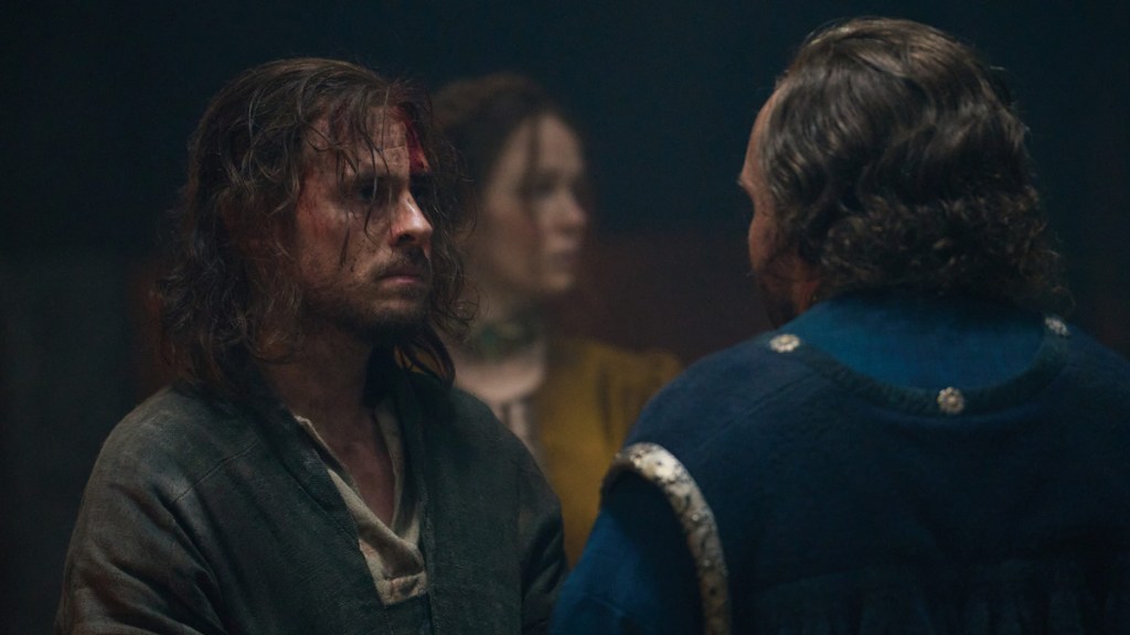 Iain de Caestecker as Arthur in MGM/ITVX's The Winter King