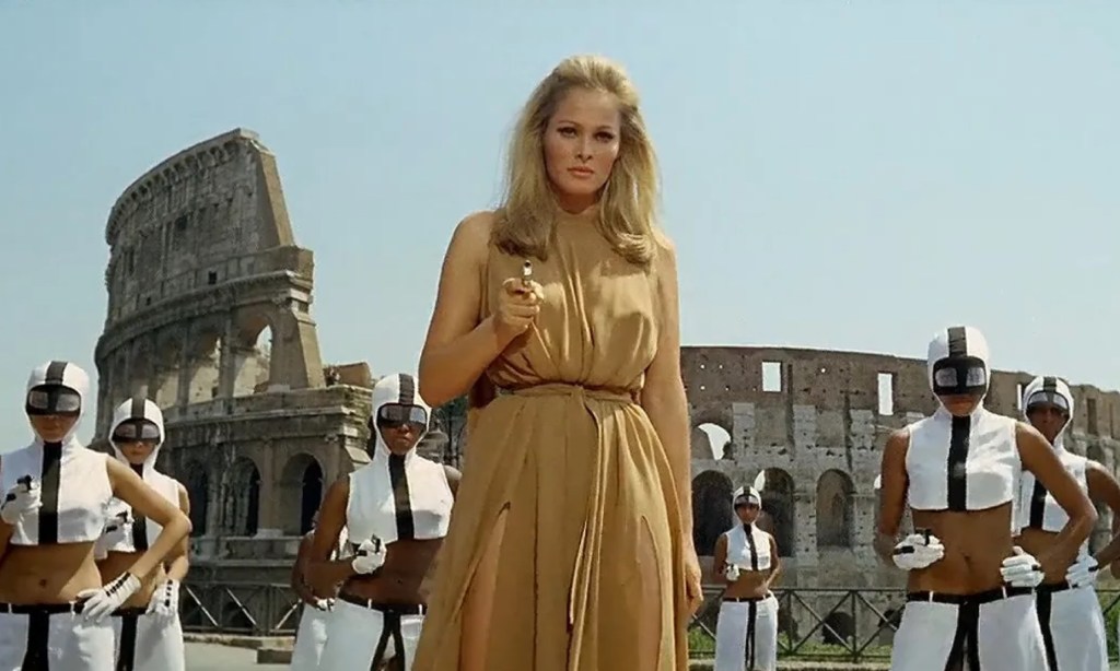 Ursula Andress in The 10th Victim
