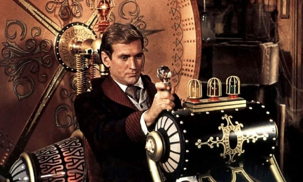 HG Wells in The Time Machine (1960)