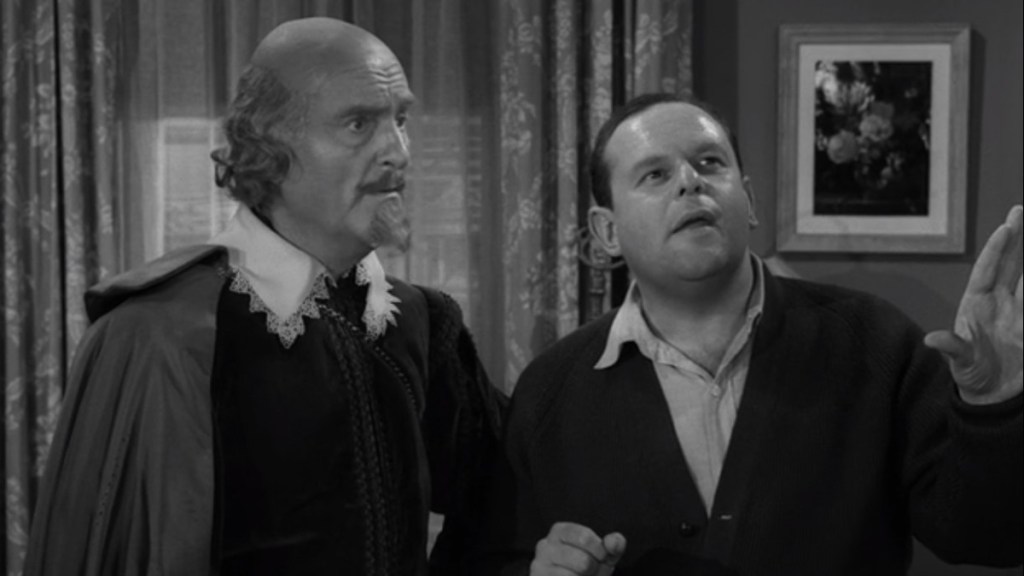 The Twilight Zone episode "The Bard" screengrab