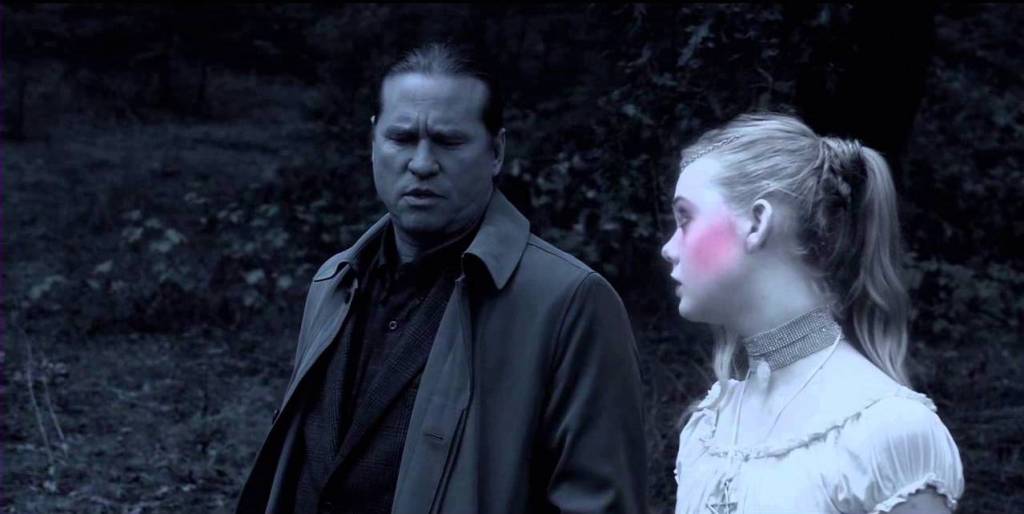 Val Kilmer and Elle Fanning in Twixt