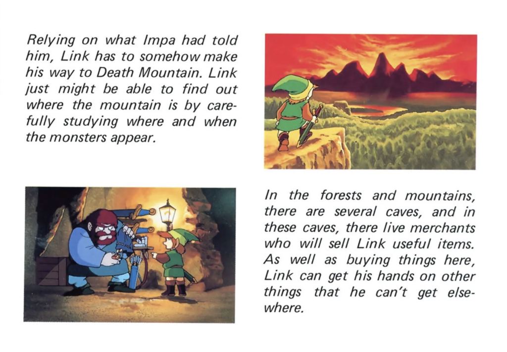 Zelda Instruction Manual