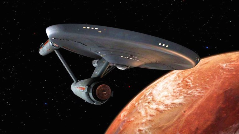 The Enterprise in Star Trek: The Original Series
