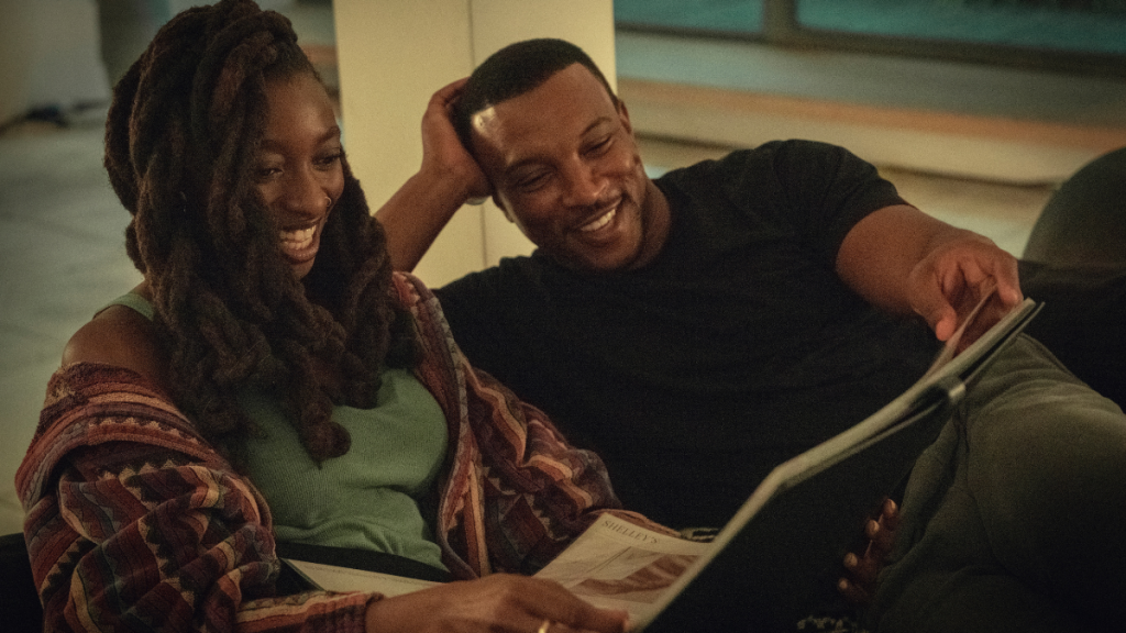 Simbiatu Ajikawo and Ashley Walters in Top Boy