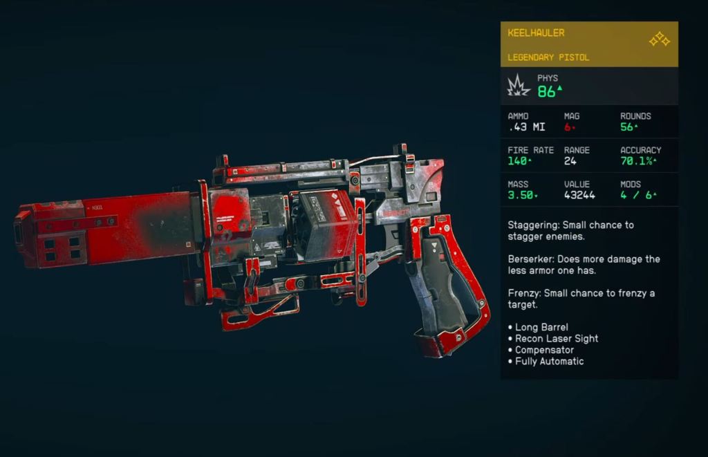 Keelhauler Starfield