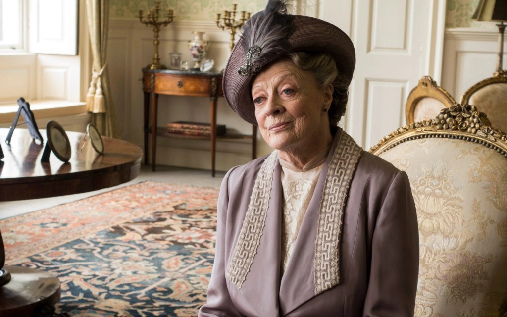Maggie Smith in Downton Abbey