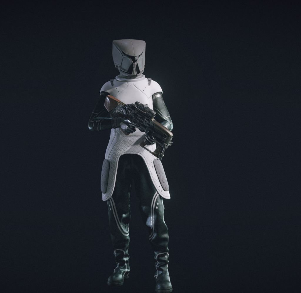 Mantis Spacesuit Starfield