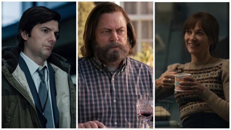 Adam Scott in Severance, Nick Offerman in The Last of Us, and Rashdia Jones in Silo