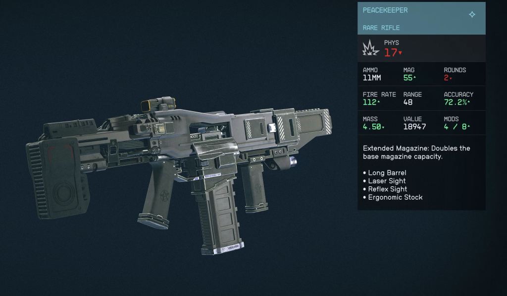 Peacekeeper Starfield