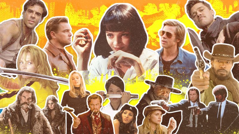 Quentin Tarantino Movies ranked including Pulp Fiction and Once Upon a Time in Hollywood