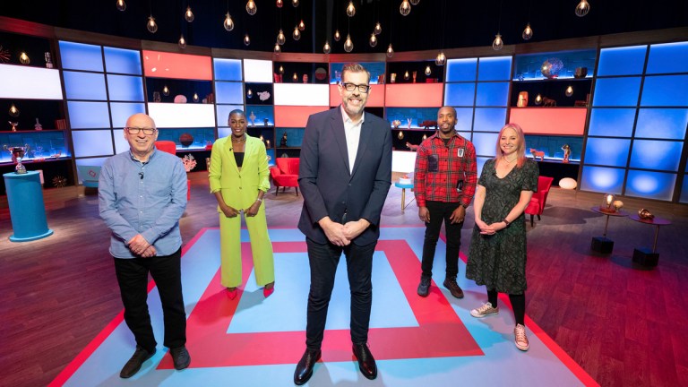 Richard Osman's House of Games with Ken Bruce, Perri Shakes-Drayton, Richard Osman, Kiell Smith-Bynoe, Professor Alice Roberts