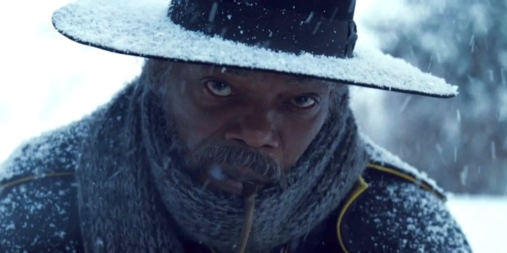 Samuel L Jackson in The Hateful Eight