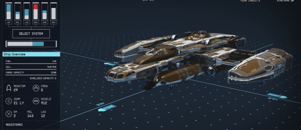 Star Eagle Starfield