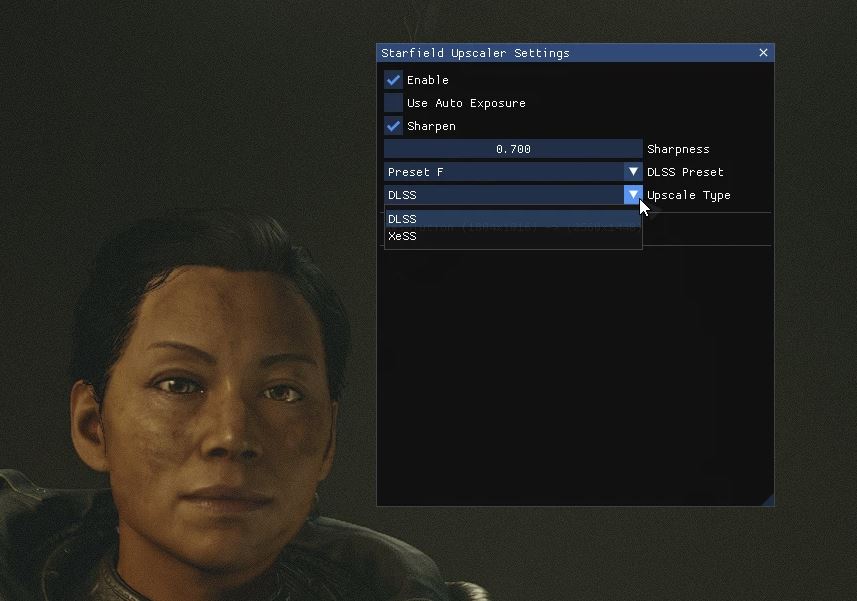 Starfield Upscaler mod