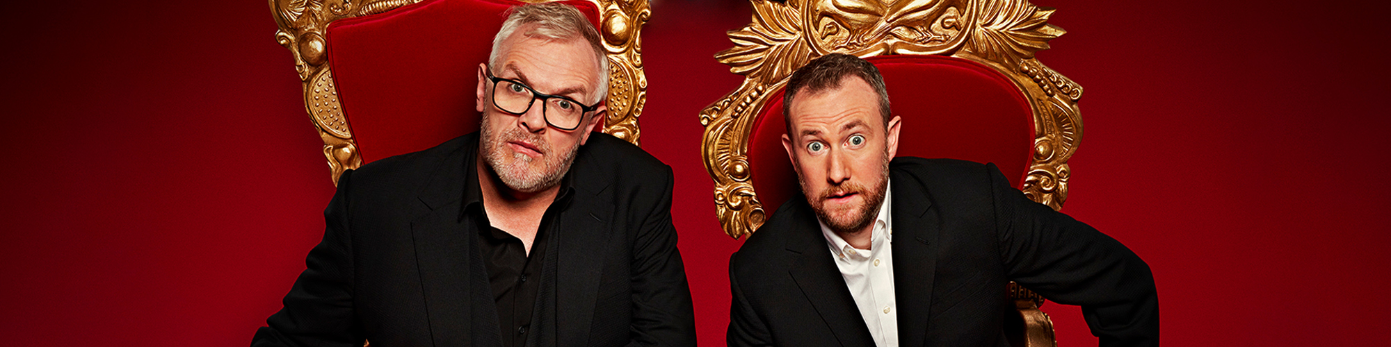 Greg Davies and Alex Horne in Taskmaster