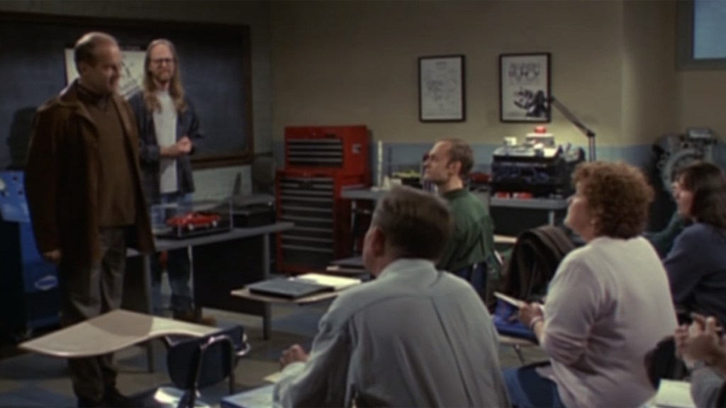 Frasier screengrab Motor Skills