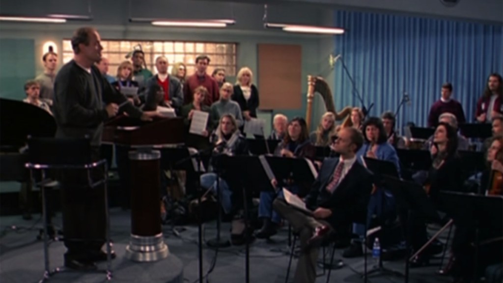 Frasier screengrab They're Playing Our Song