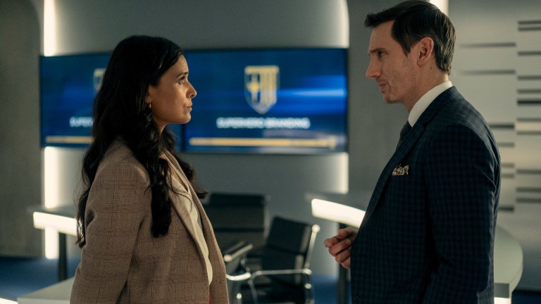 Shelley Conn (Dean Indira Shetty), Derek Wilson (Tek Knight)