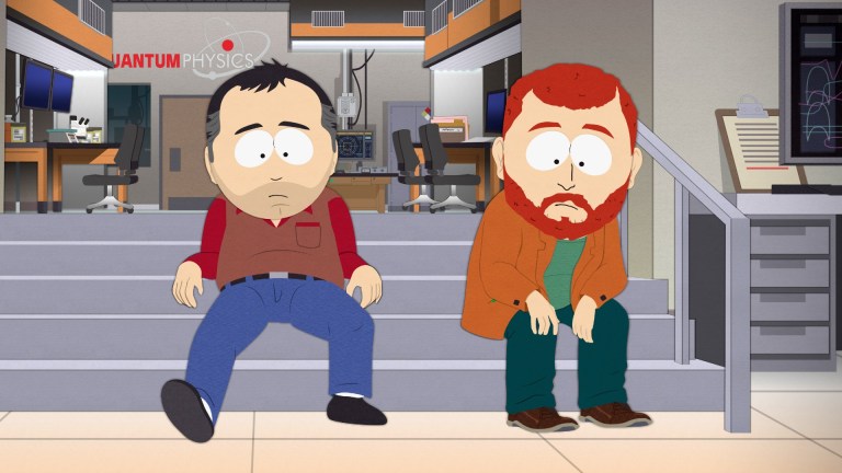 An older Stan and Kyle on South Park: Post Covid