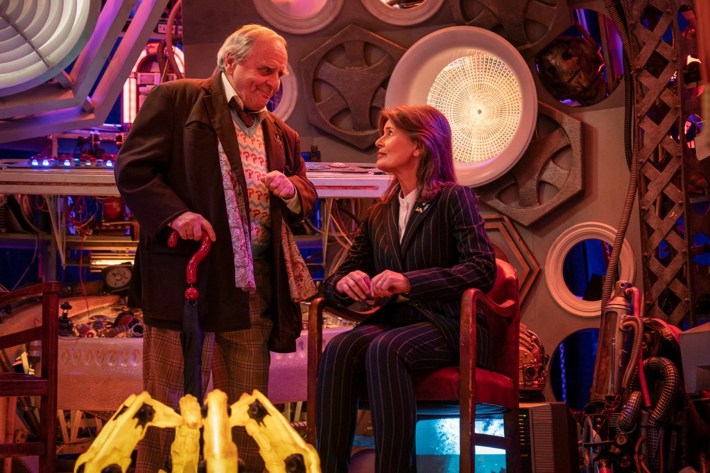 Sylvester McCoy und Sophie Aldred in Tales of the TARDIS