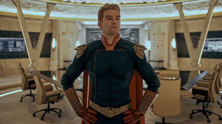 Homelander (Antony Starr) in The Boys season 3.