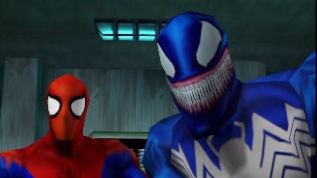 Venom Spider Man 2000 PlayStation