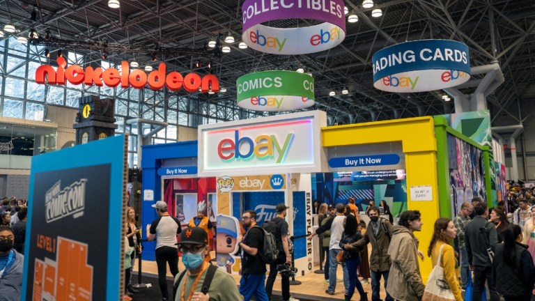 eBay booth from NYCC
