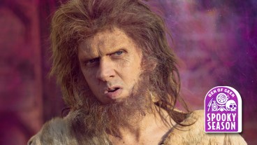Laurence Rickard as Robin in BBC Ghosts series 5