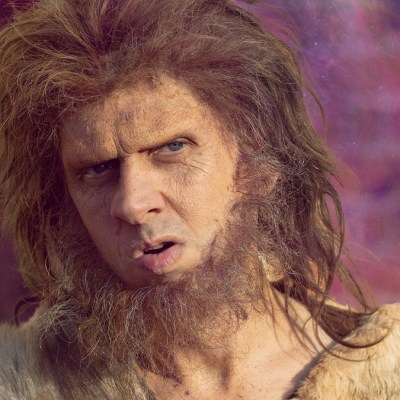 Laurence Rickard as Robin in BBC Ghosts series 5